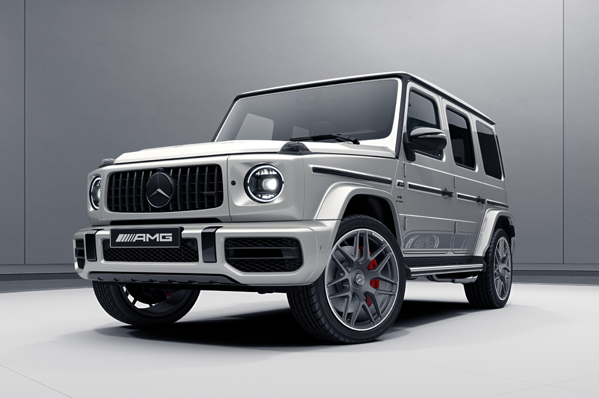 メルセデ スベンツ Gクラス AMG W463 G65 22インチ ..71 AMGの創業55周年を記念したM・ベンツGクラスの特別仕様車
