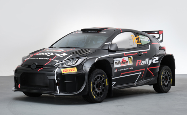 ▲TOYOTA GAZOO Racingはラリーにおいてもカスタマーモータースポーツへ本格的に取り組むことを目指し、多くのカスタマーモータースポーツチームが使用するRally2規定に即したGR YARIS Rally2 Conceptを開発する