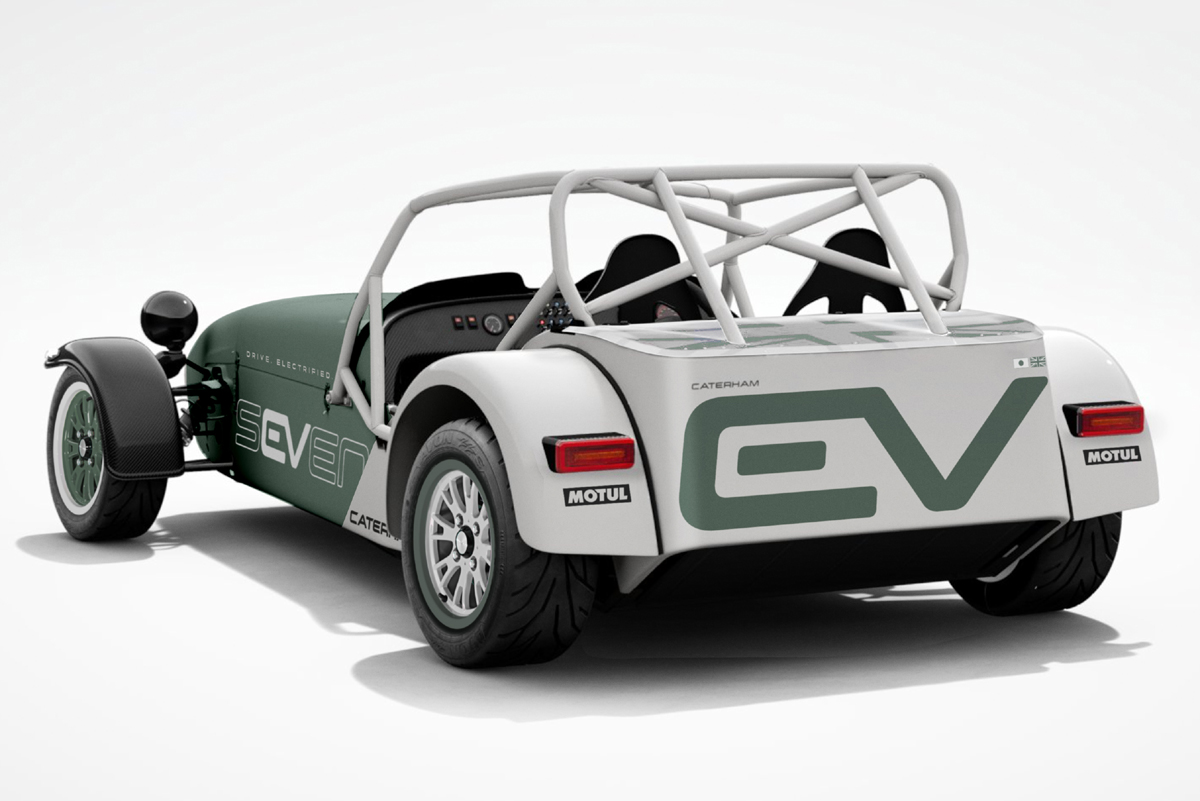 ケータハム・セブンの電気自動車コンセプトモデル「EVセブン」が登場 - カー・アンド・ドライバーonline [CAR and DRIVER]