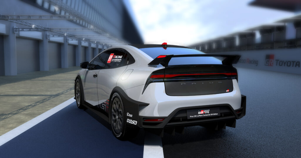 Prius 24h Le Mans Centennial GR Edition 3Dイメージ リアビュー