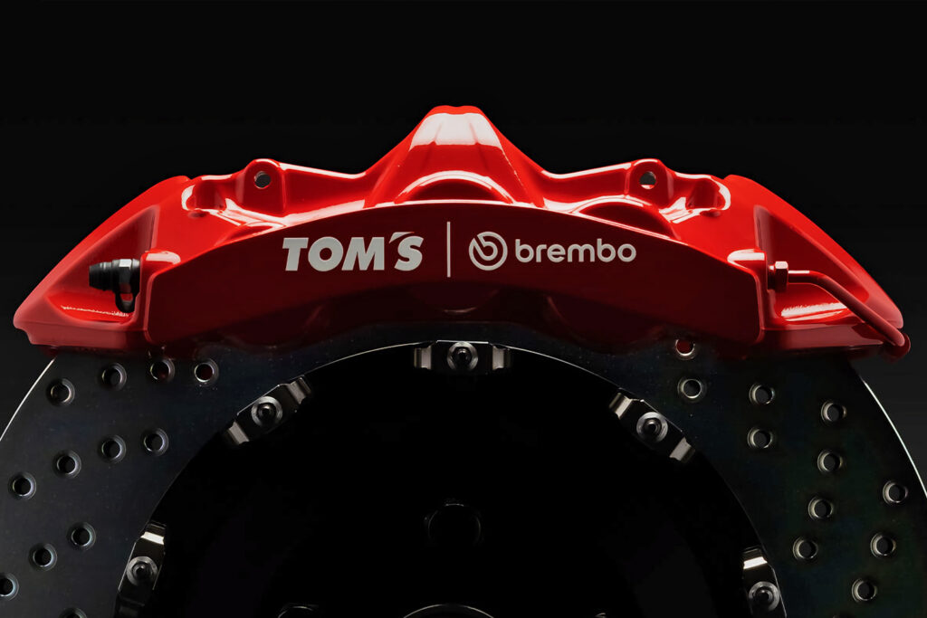 ブレーキシステム「TOM’S ×brembo」イメージ