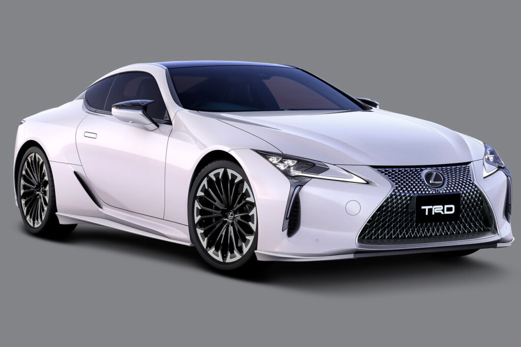 LEXUS LC EXTERIOR PARTS (TRD) 
スタイリング クーペ装着イメージ フロントビュー