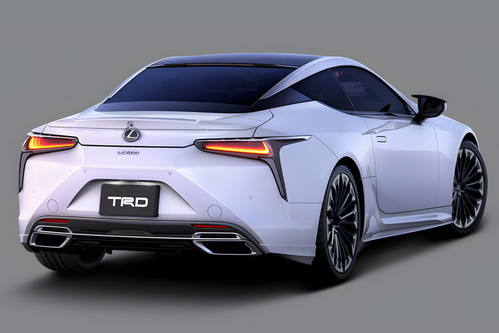 LEXUS LC EXTERIOR PARTS (TRD) 
スタイリング クーペ装着イメージ リヤビュー