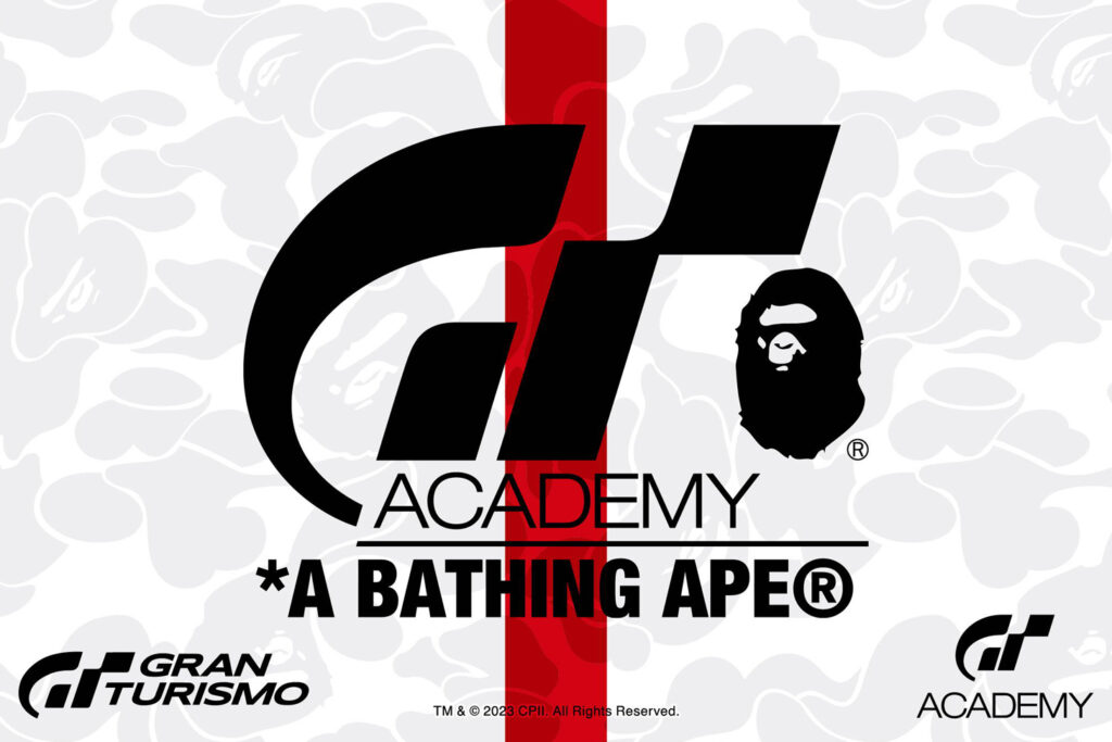 A BATHING APE® × GRAN TURISMO バーナー画像