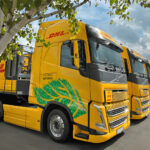 DHLがF1機材運搬用に導入したバイオ燃料トラック