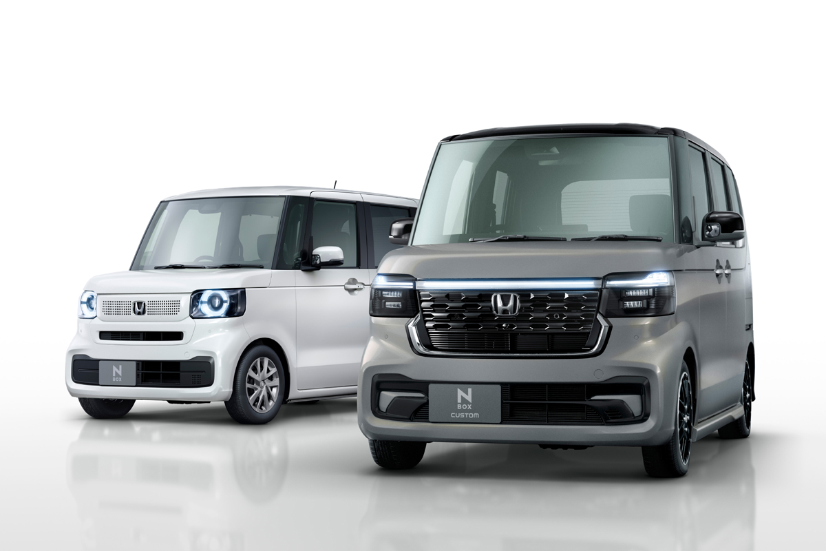 日本のベストセラーカーのホンダN-BOXがフルモデルチェンジ。軽