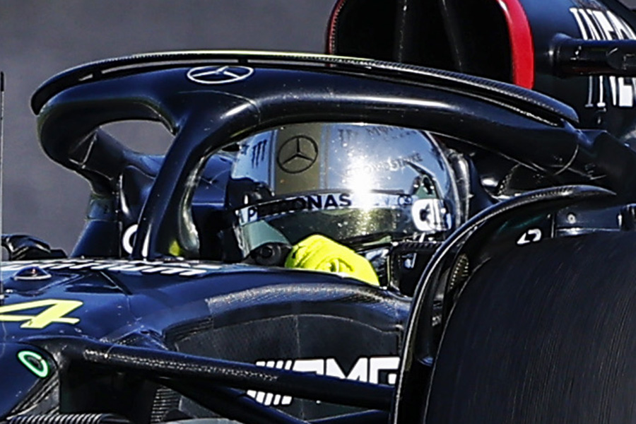 F1 ルイスハミルトン選手 2020 1/2 ヘルメット ハミルトン、2020年F1