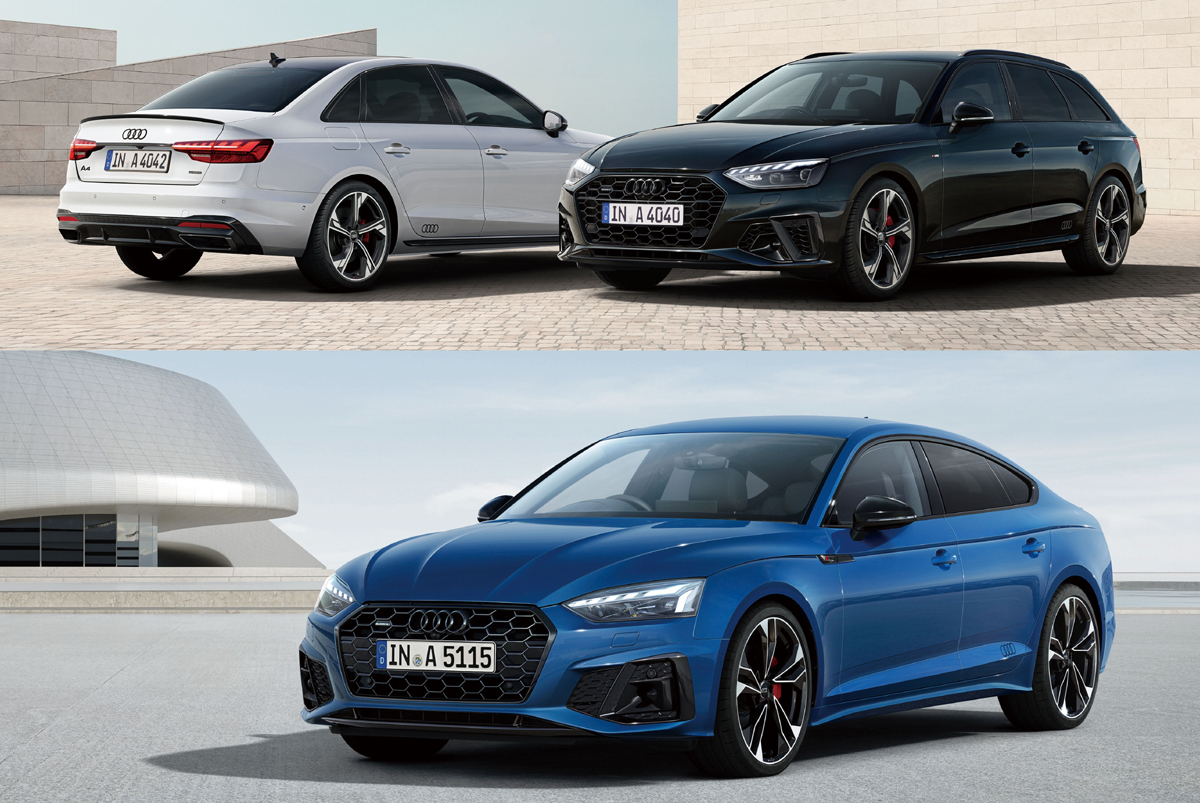 歴代で最もアグレッシブなスタイリング」を謳うアウディA4／A4アバント