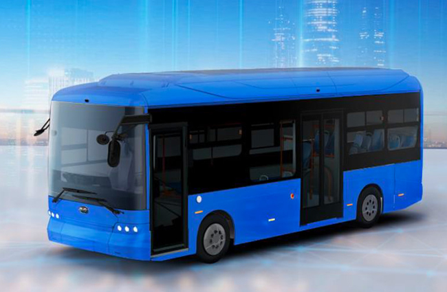 ▲BYDジャパンは中型電気バスの「J7」を日本市場に導入すると発表。車両価格は3650万円（税別）～の設定で、予約受付は2024年1月1日より実施する。車名の“J”は“JAPAN”の頭文字で、日本向けモデルを意味