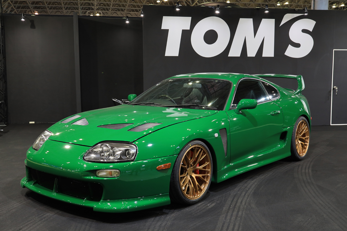 トムスが東京オートサロン2024でレストモッド車両の80スープラやTOM'S