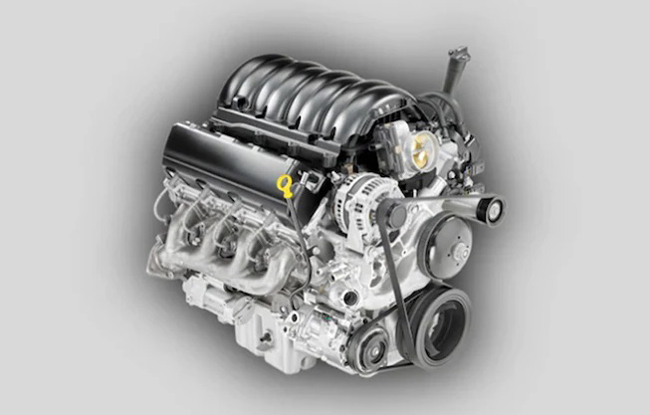 ▲パワーユニットは全モデルに6156cc・V型8気筒OHV直噴ガソリンエンジン（最高出力416ps/5800rpm、624Nm/4000rpm）を搭載する