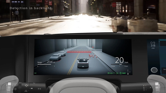 ▲車両データとセンシングデータを活用した車内における新しいユーザーエクスペリエンスの創出に向け、Epic Gamesと仮想空間を活用した新しいエンタテインメントやゲーミング機能を協業して開発する