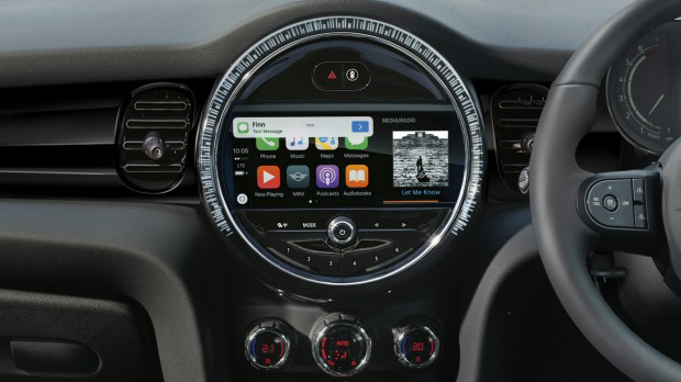 ▲スマートフォンインテグレーション（Apple CarPlay）を標準で組み込む