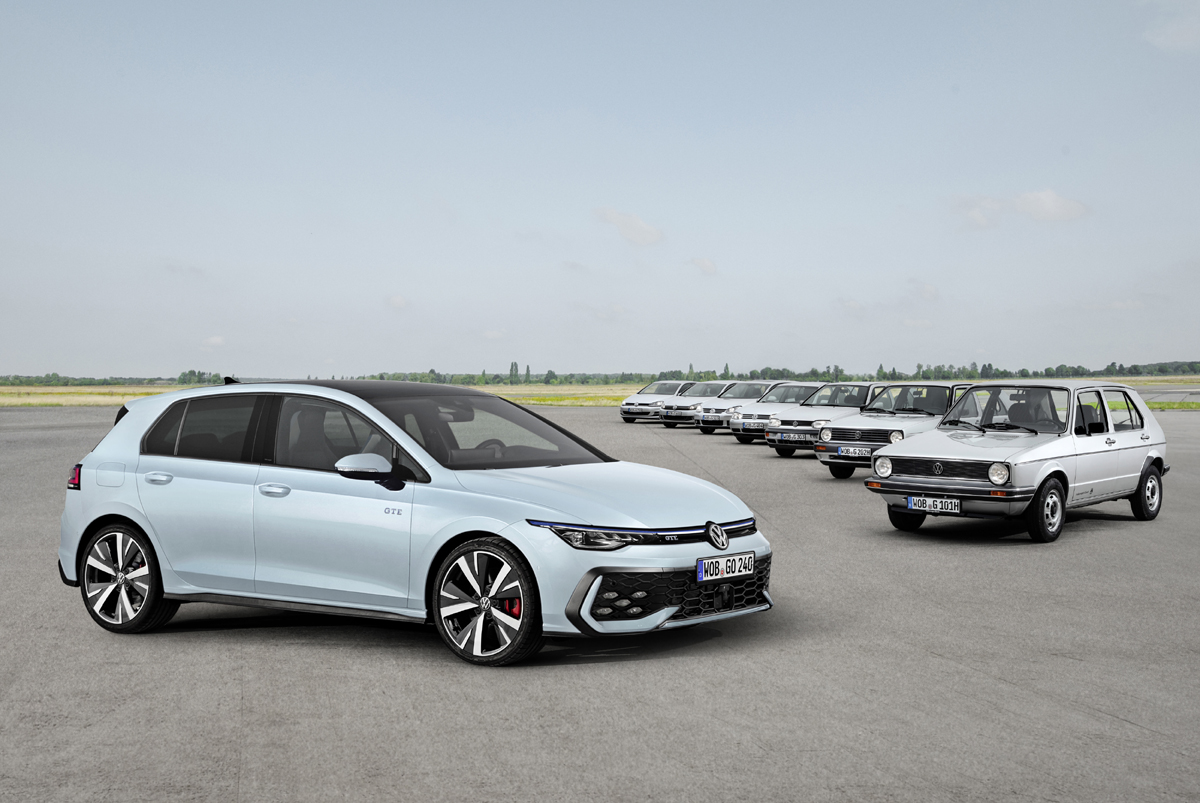 フォルクスワーゲン・ゴルフが誕生50周年を機にマイナーチェンジを実施