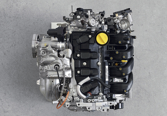 ▲最高出力300ps/6300rpm、最大トルク340Nm/2400rpmを発生する1798cc直列4気筒DOHC16V直噴ターボエンジンをミッドシップ搭載