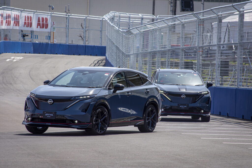 「東京E-Prix」では日産ARIYA NISMOの姿も見られた