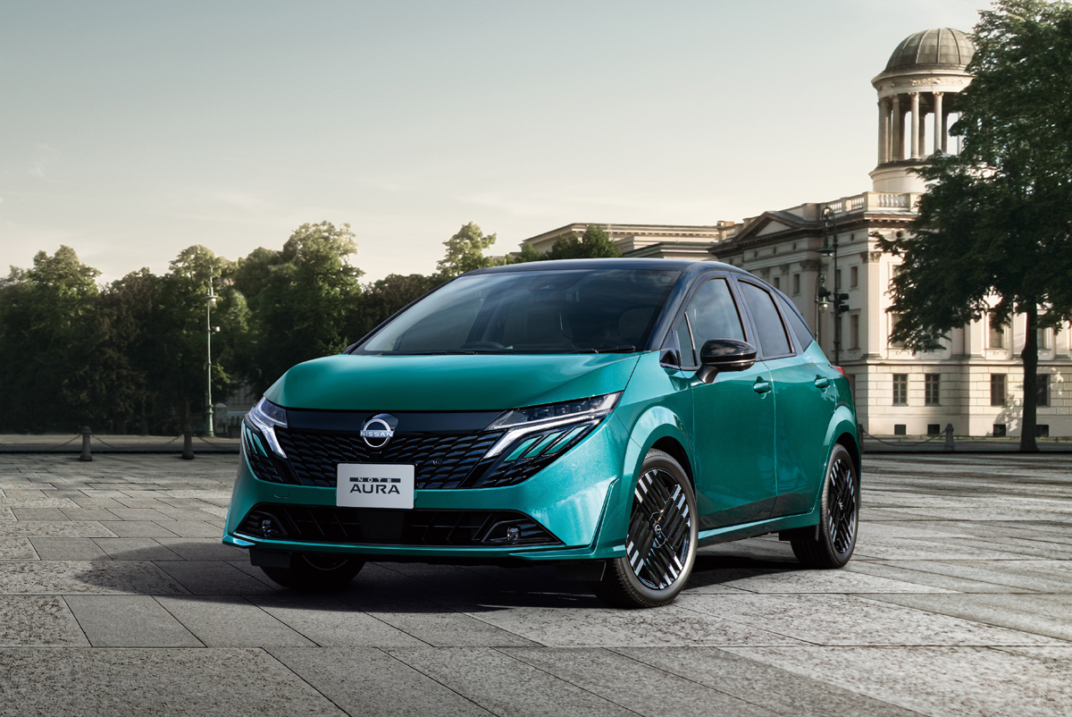 日産ノート オーラが仕様変更。フロントマスクの刷新や新内外装カラー