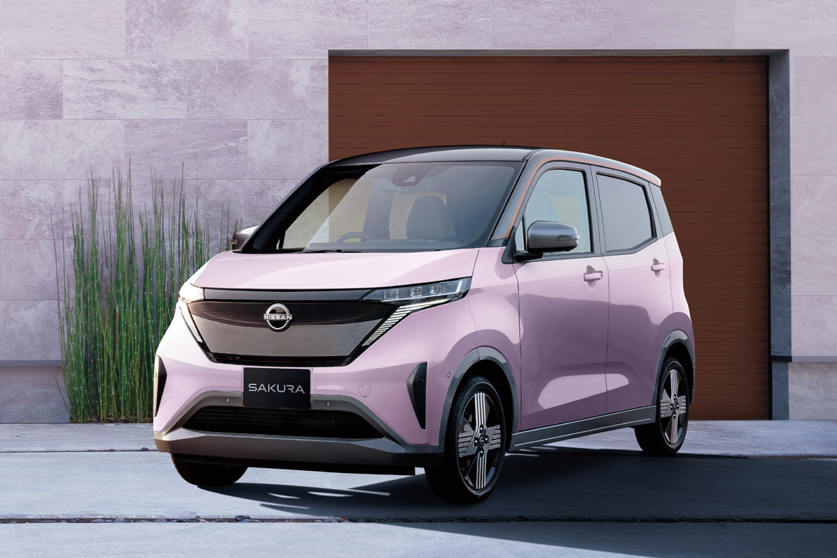 軽EVの日産サクラが一部仕様変更を行って機能装備をアップグレード