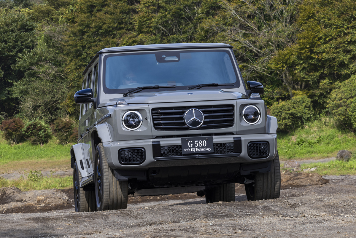 メルセデス・ベンツGクラスの電気自動車「G580 with EQテクノロジー 