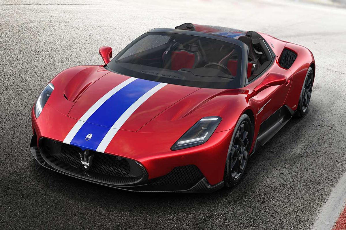 マセラティのモータースポーツシーンでの栄光をリスペクトしたMC20