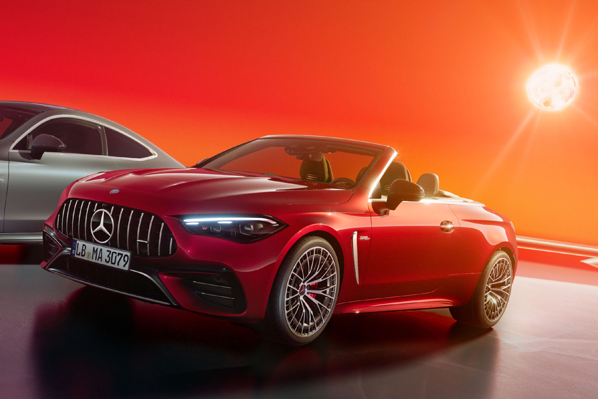 メルセデス・ベンツの新世代4名乗りオープンカーのCLEカブリオレ
