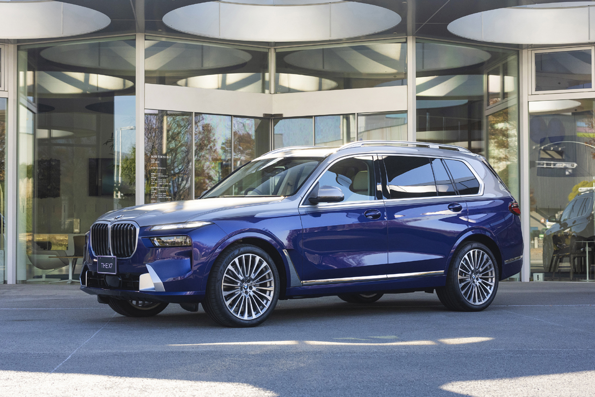 日本の匠とドイツのクラフトマンシップが融合したBMW X7のコンセプト