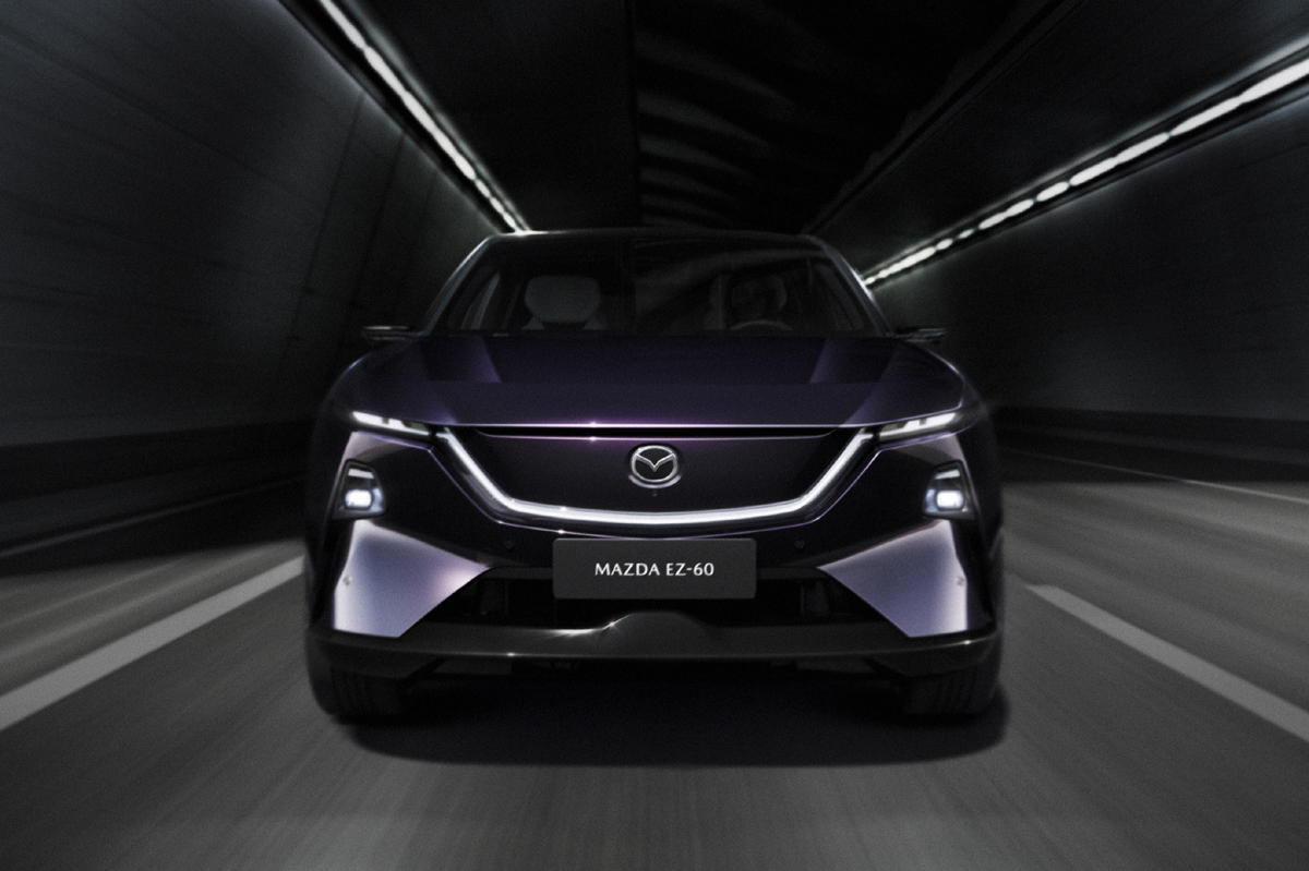 マツダが新型電動クロスオーバーSUV「MAZDA EZ-60」を初公開