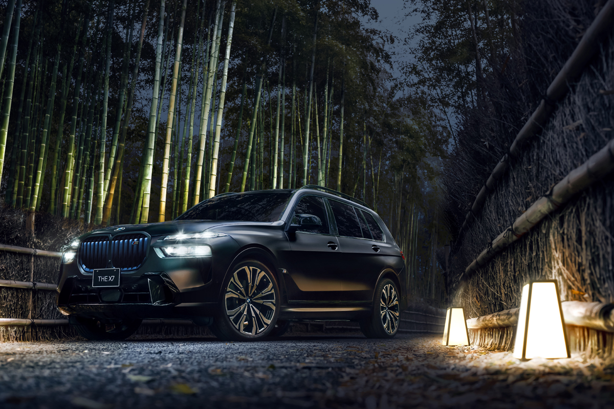 日本の匠とドイツのクラフトマンシップが融合したBMW X7の日本専用限定車「BLACK-α」が登場