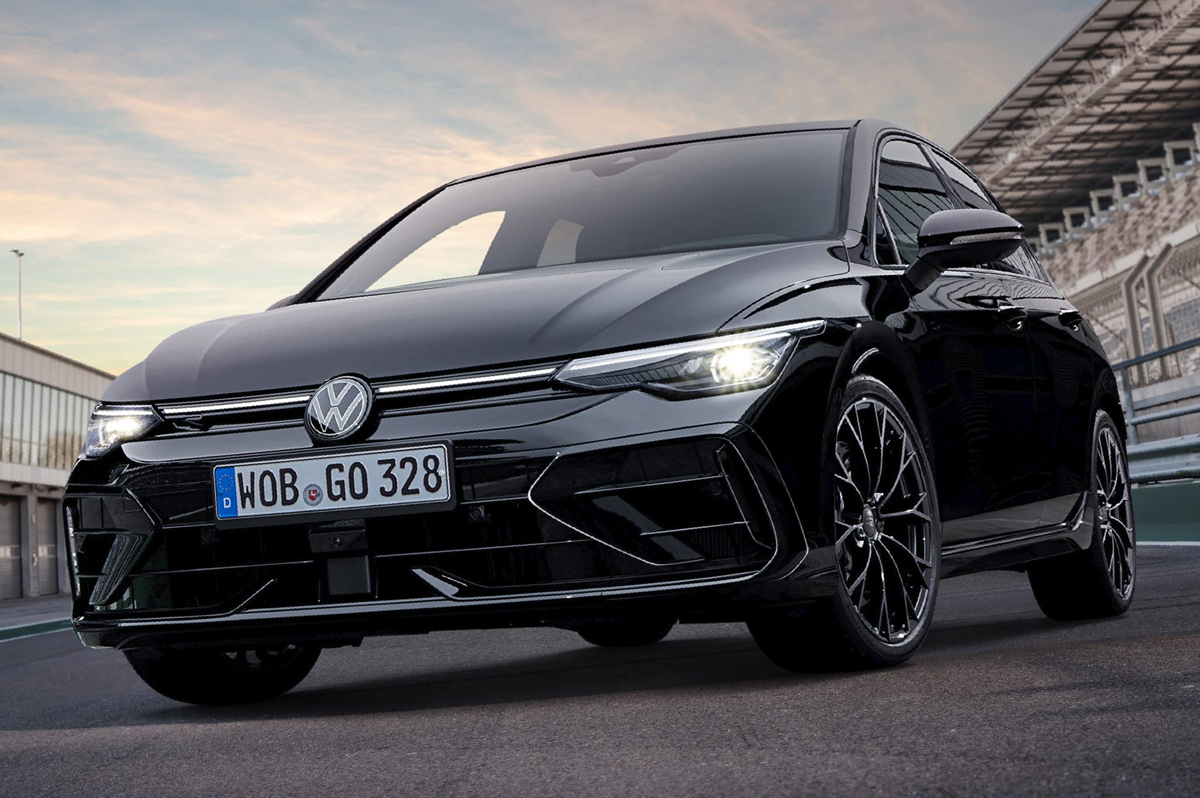 精悍な装いと走行性能の向上を果たしたフォルクスワーゲン・ゴルフRの特別限定モデルが登場
