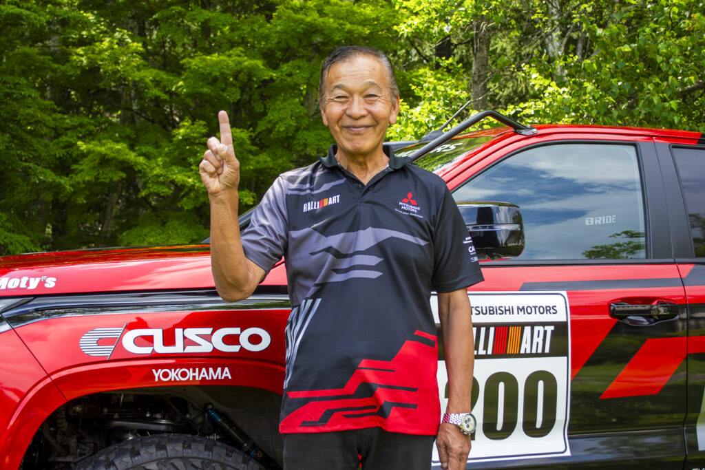 チーム三菱ラリーアート総監督 増岡浩氏
