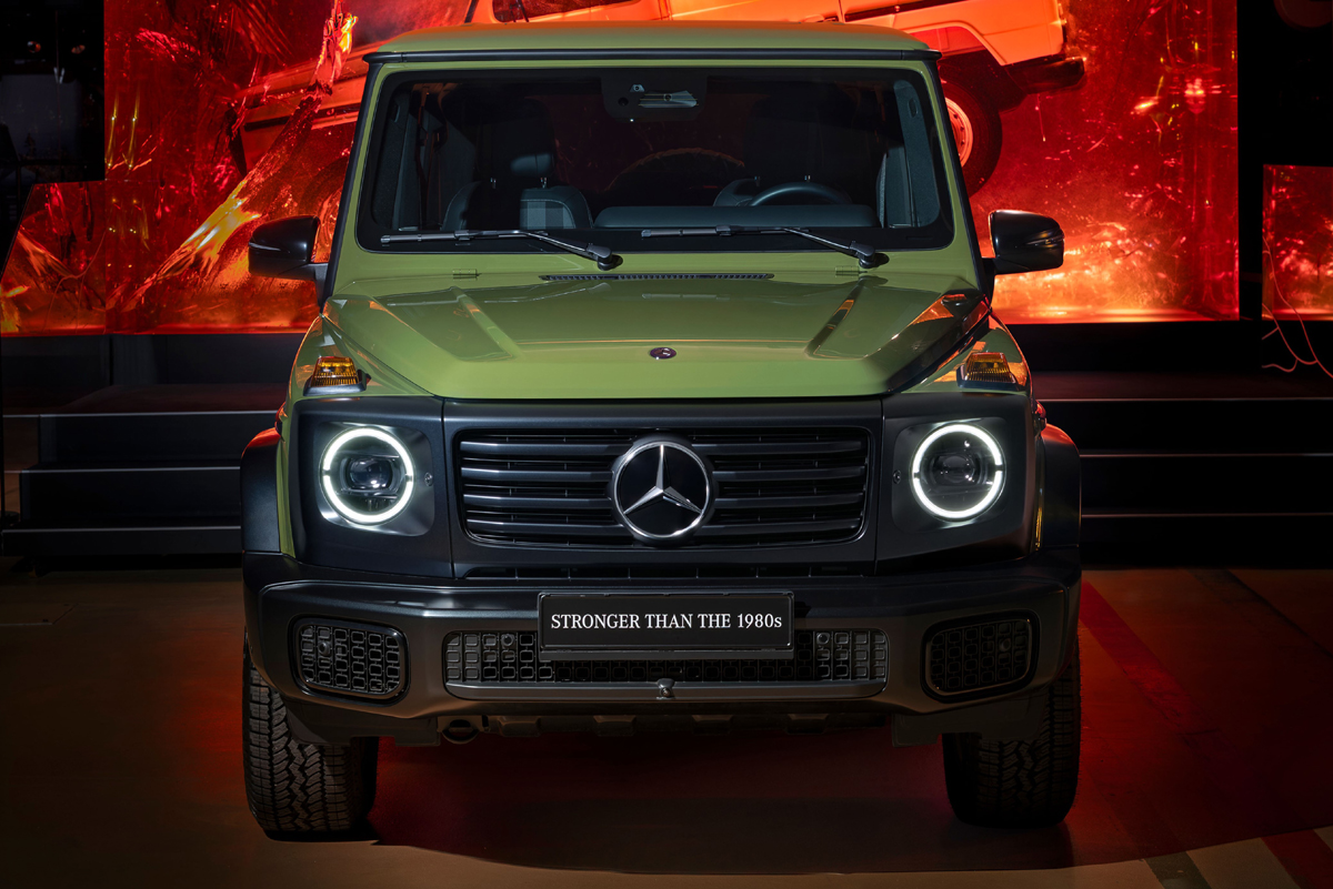 Gクラスの総生産台数50万台の達成を記念した特別限定モデル「G450 Edition STRONGER THAN THE 1980s」が日本上陸