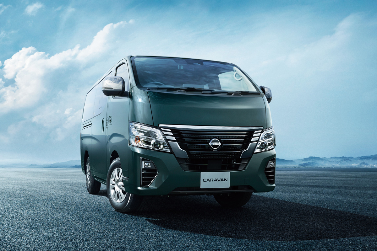 日産キャラバンが仕様向上。安全機能装備の拡充や新グレードの設定などを実施