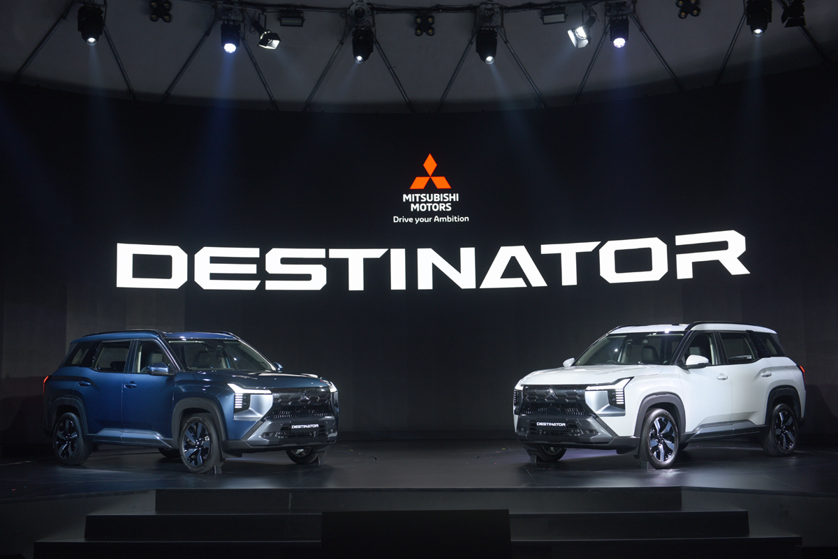 三菱自動車の新型ミッドサイズSUV「デスティネーター」がインドネシアでワールドプレミア