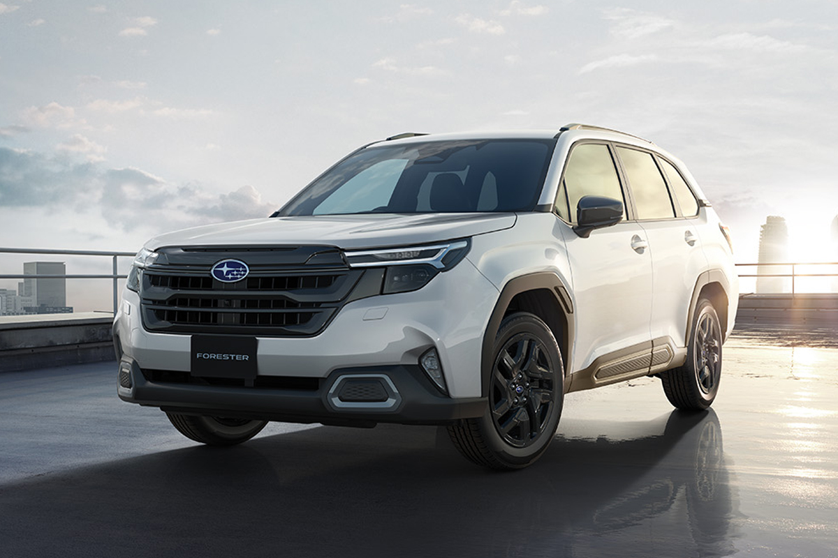 ダークトーンのアクセントで精悍に仕立てたSUBARUフォレスターの特別仕様車が登場
