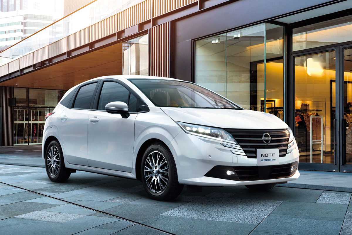 さりげない個性やこだわりを追求した日産ノートの新カスタムカー「AUTECH LINE」が登場