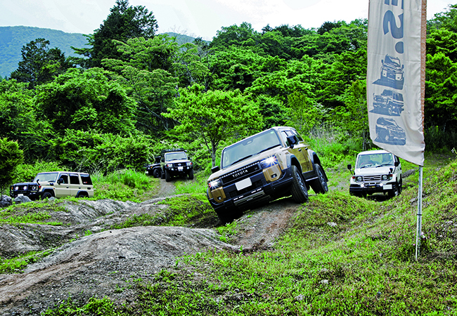ランクル250とジムニーの人気は沸騰中。各種イベントも積極開催。富士スピードウェイ/さなげアドベンチャーフィールド/レッツゴー4WDの3社で共催する「LAND CRUISER Fes.(通称ランクルフェス)」はラリーカーからレジェンドモデルまで個性的なランクルが参加