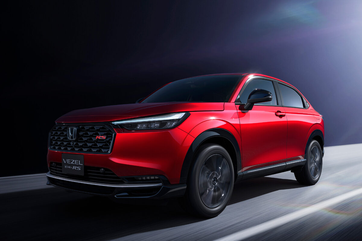 クーペスタイルのSUVにスポーティな喜びを獲得したホンダ・ヴェゼルe:HEV RSの先行情報が公開。発売は10月を予定