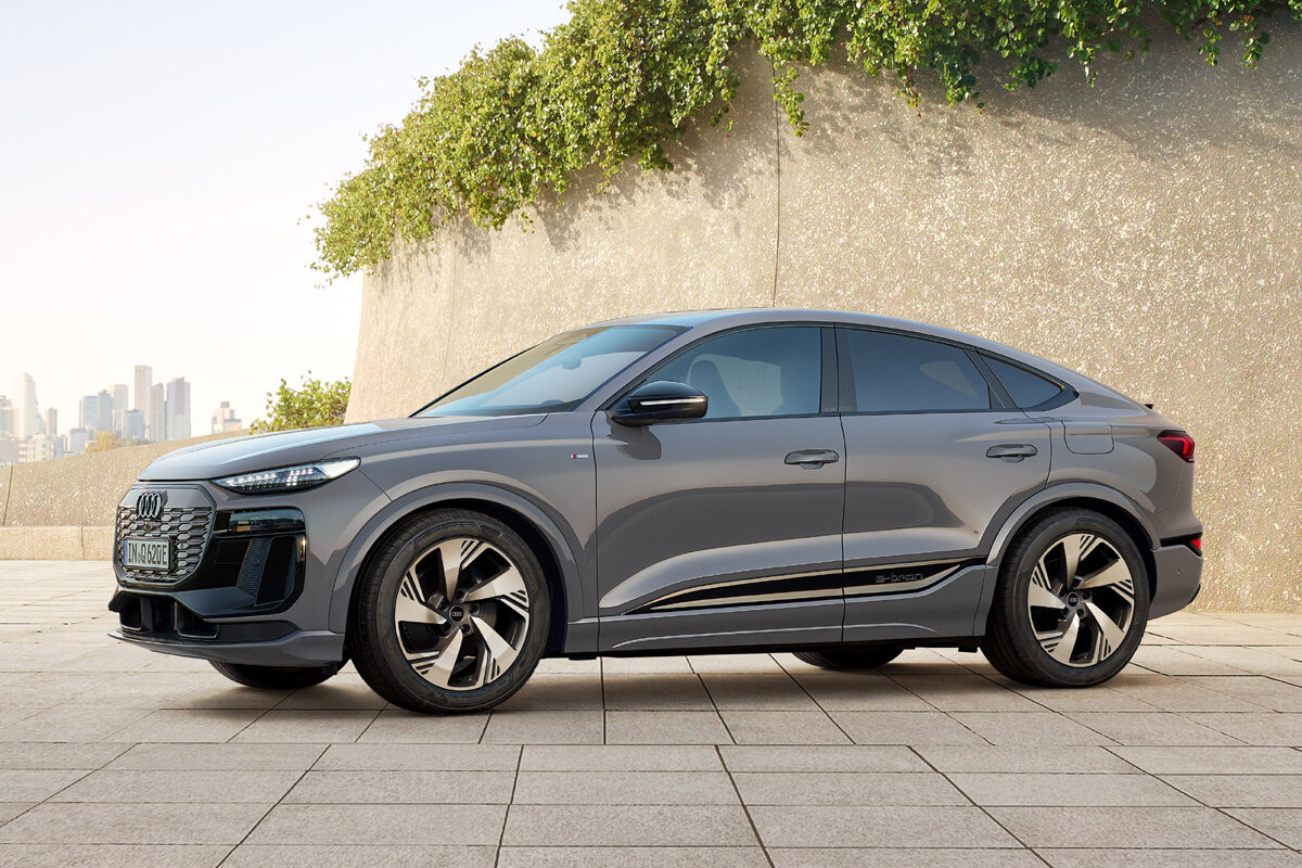 アウディの新型プレミアムミッドサイズ電動SUVクーペ「Q6スポーツバックe-tron」シリーズが日本上陸