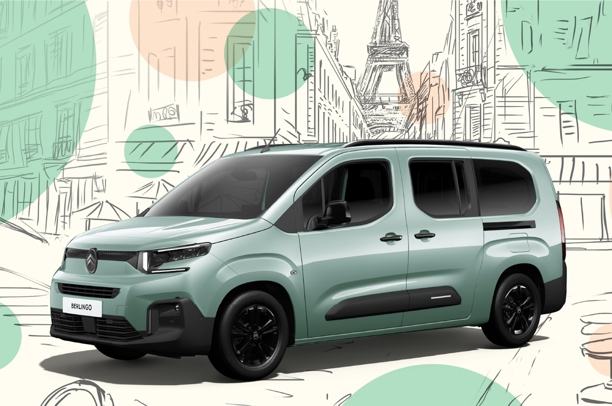 シトロエンの人気MPVのベルランゴに鮮やかで瑞々しい「アクアグリーン」のボディカラーを設定