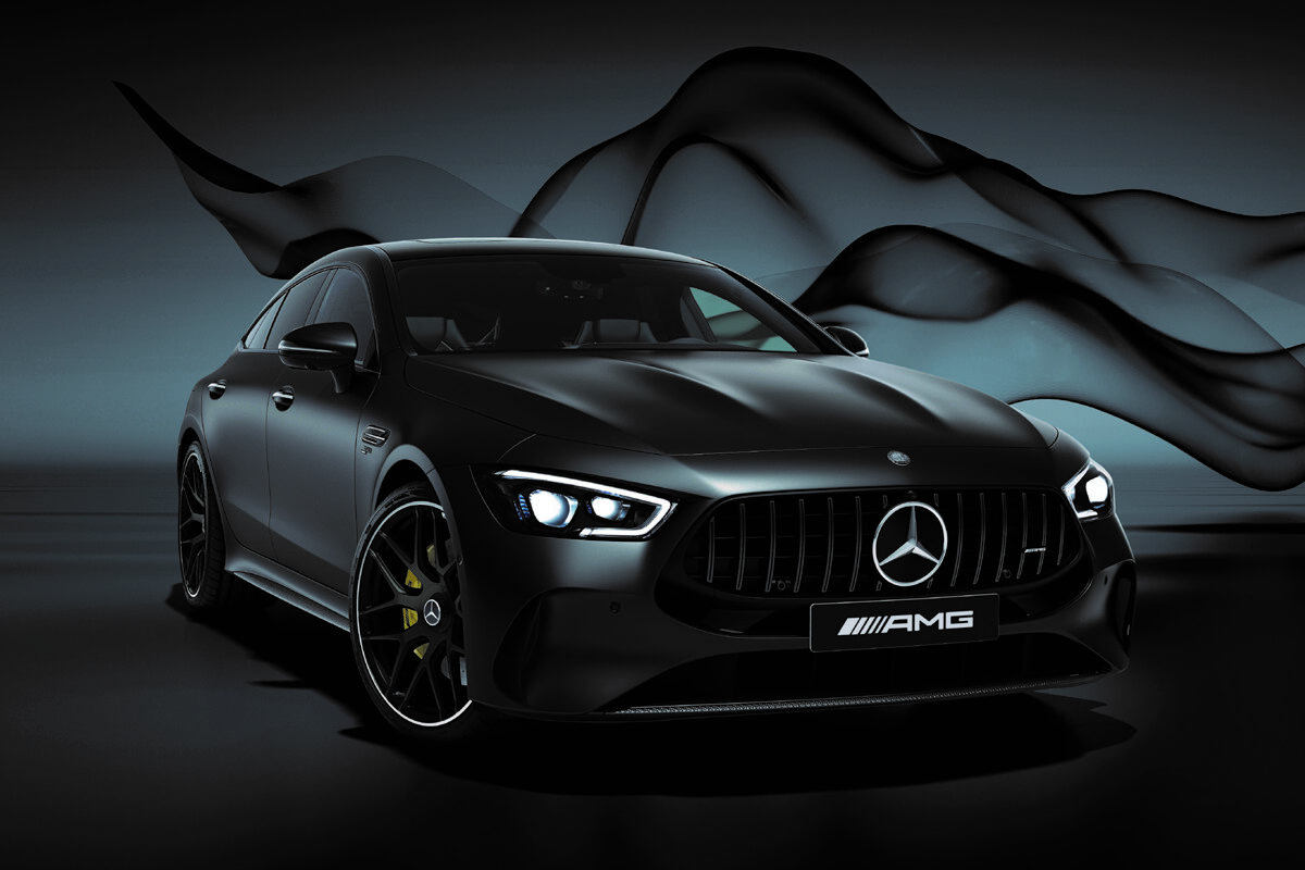 現行メルセデスAMG GT 4ドアクーペの有終の美を飾る特別限定モデルが日本上陸