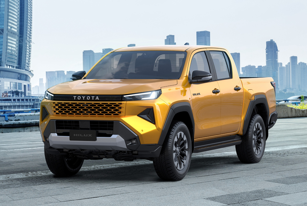 約10年ぶりに全面改良した新型トヨタ・ハイラックスがタイでワールド