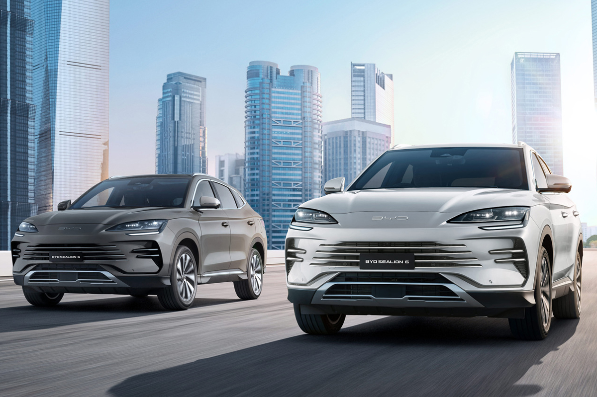“スーパーハイブリッドSUV”を謳うBYDのプラグインハイブリッド車「シーライオン6」が日本発売。車両価格はFWDモデルで400万円を切る価格帯に設定