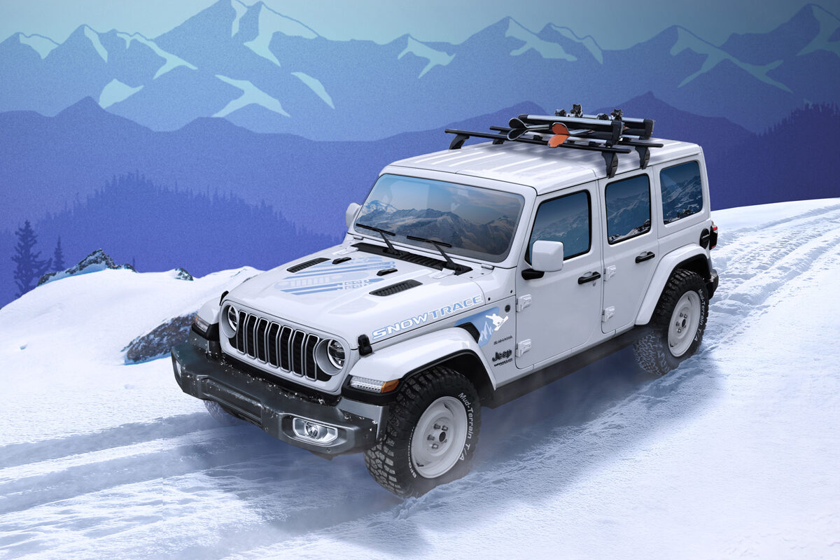 スノーアクティビティからインスピレーションを受けたジープ・ラングラーの特別仕様車が日本上陸
