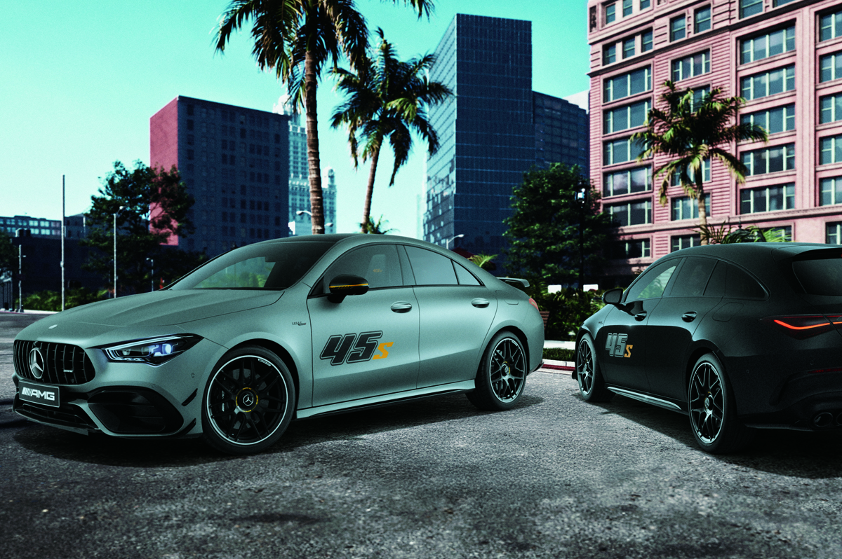 現行メルセデスAMG CLA45 S 4MATIC＋／CLA45 S 4MATIC＋シューティングブレークの有終の美を飾る特別限定車「Final Edition」が日本上陸
