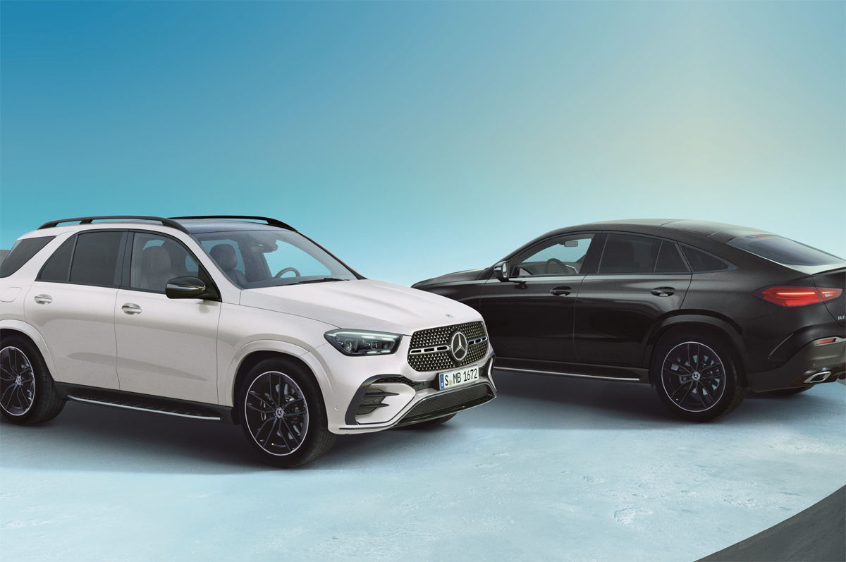 ブラックのアクセントを利かせたメルセデス・ベンツGLE/GLEクーペ「ナイトエディション」が日本デビュー