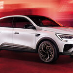 ▲ルノー・アルカナ・エスプリ アルピーヌE-TECHフルハイブリッド　価格：499万円　全長4570×全幅1820×全高1580mm　ホイールベース2720mm　車重1470kg　乗車定員5名　WLTCモード燃費22.8km/リットル