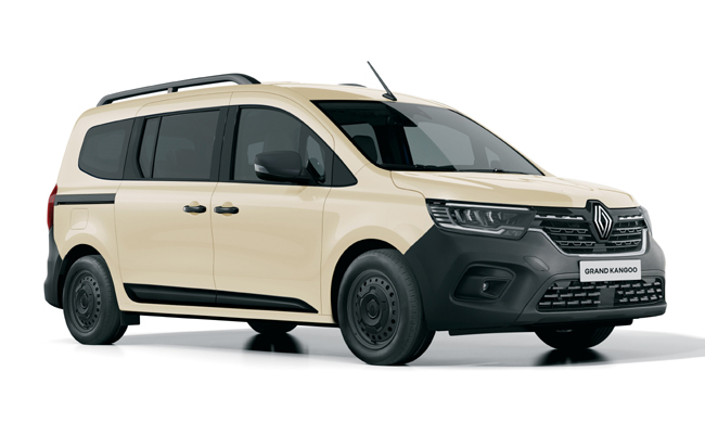 ▲ルノー・グランカングー クルール 価格:459万円 全長4910×全幅1860×全高1810mm ホイールベース3100mm 車重1690kg 乗車定員7名 WLTCモード燃費14.7km/リットル