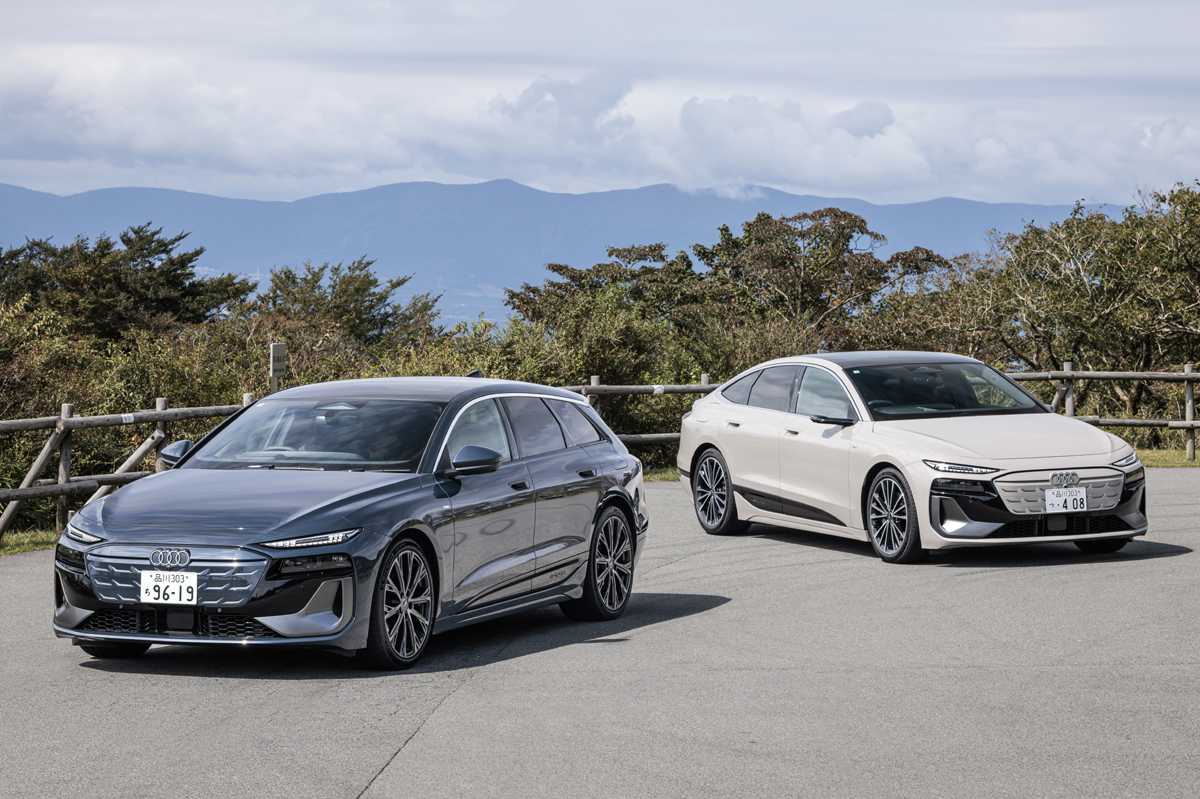 アウディの新世代プレミアムアッパーミッドサイズEV「A6スポーツバック／アバントe-tron」にエントリーモデルとクワトロモデルを新設定