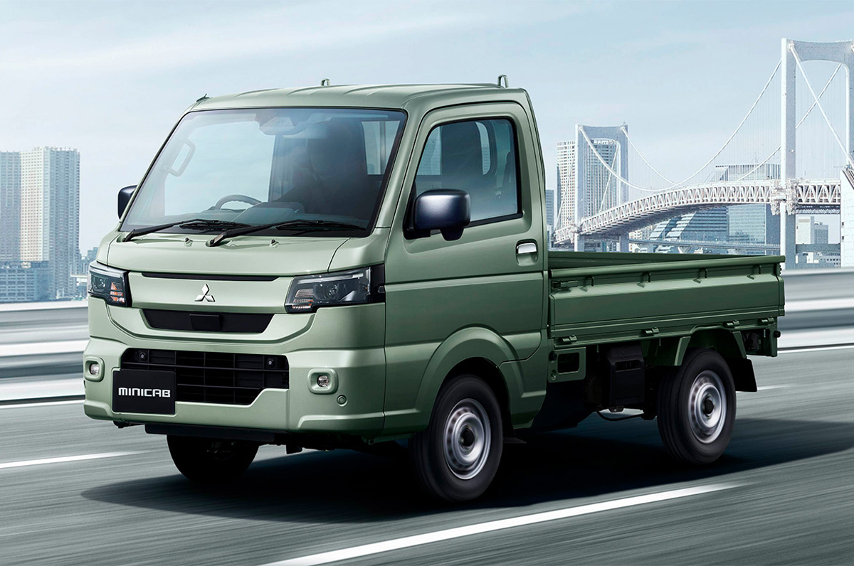 三菱自動車の軽トラック「ミニキャブ トラック」がフェイスリフトを敢行