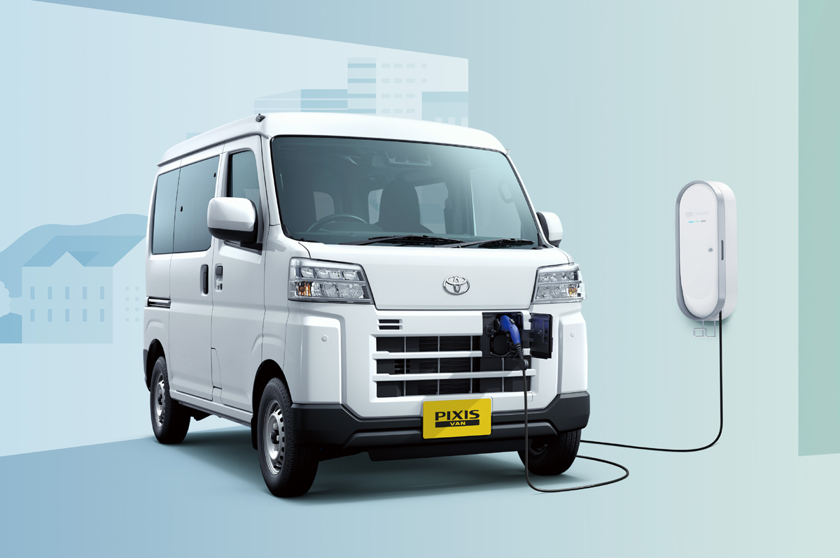 ダイハツe-ハイゼット カーゴのトヨタ版となる商用軽バン電気自動車「ピクシス バン」BEVモデルが発売